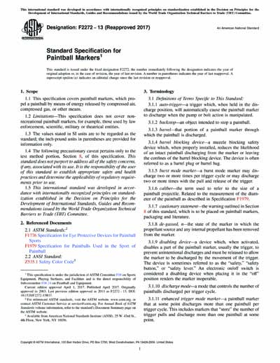 Standards PDF Cover Page