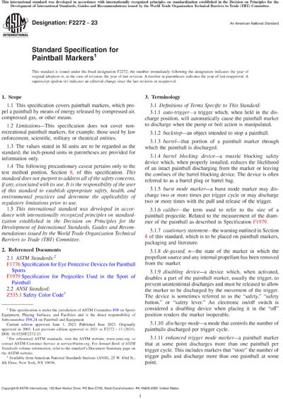 Standards PDF Cover Page