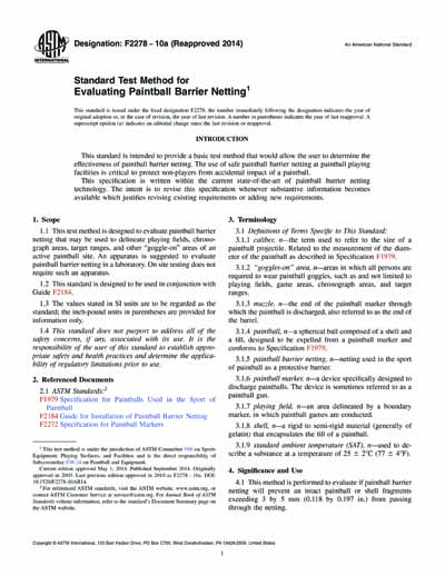 Standards PDF Cover Page