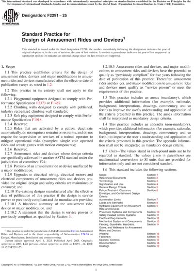 Standards PDF Cover Page