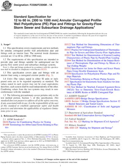 Standards PDF Cover Page