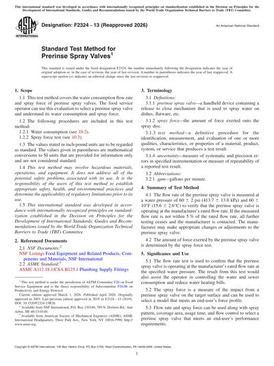 Standards PDF Cover Page