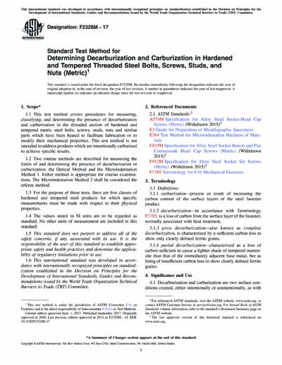 Standards PDF Cover Page