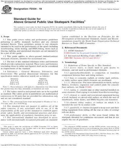 Standards PDF Cover Page