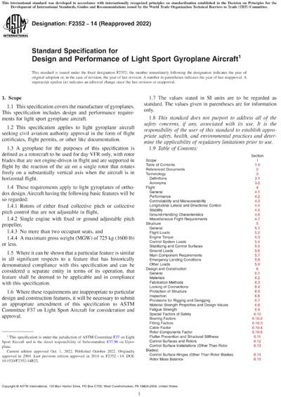 Standards PDF Cover Page