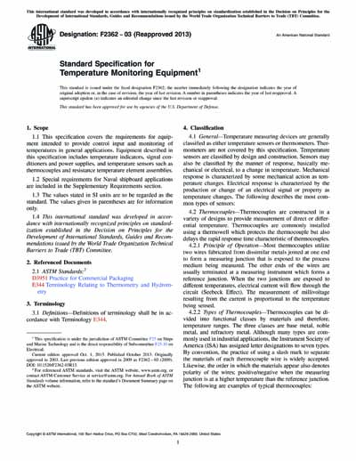 Standards PDF Cover Page