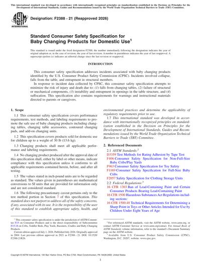 Standards PDF Cover Page