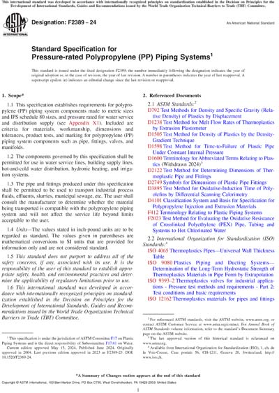 Standards PDF Cover Page