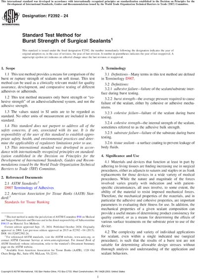 Standards PDF Cover Page