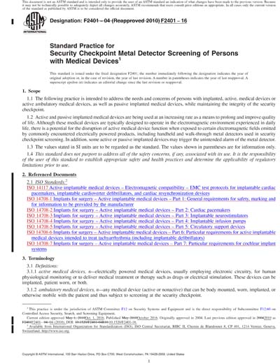 Standards PDF Cover Page