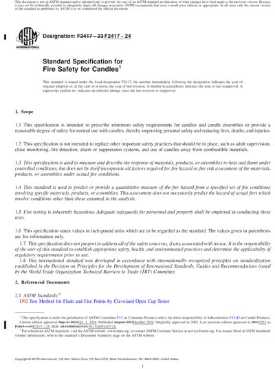 Standards PDF Cover Page
