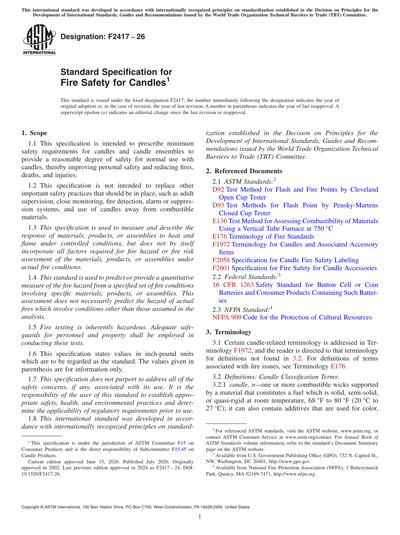 Standards PDF Cover Page