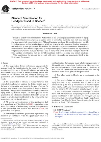 Standards PDF Cover Page
