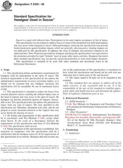 Standards PDF Cover Page
