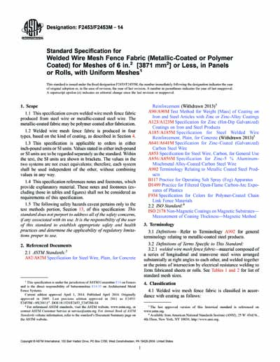 Standards PDF Cover Page