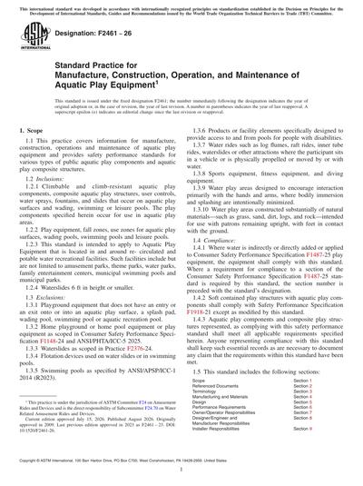 Standards PDF Cover Page
