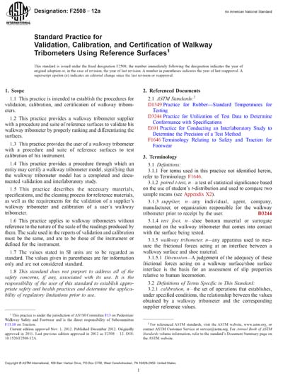 Standards PDF Cover Page
