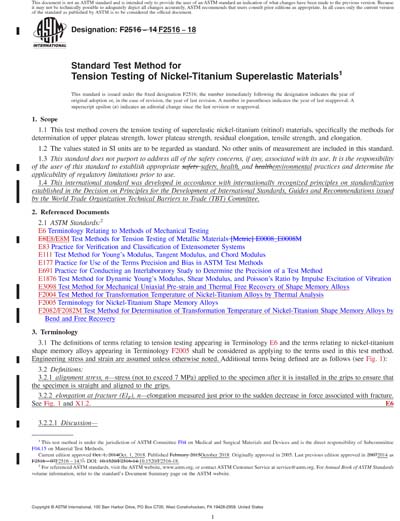 Standards PDF Cover Page