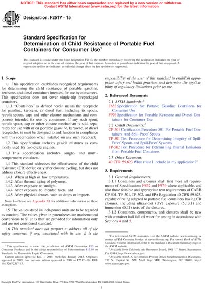 Standards PDF Cover Page