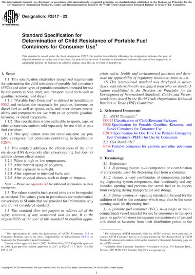 Standards PDF Cover Page