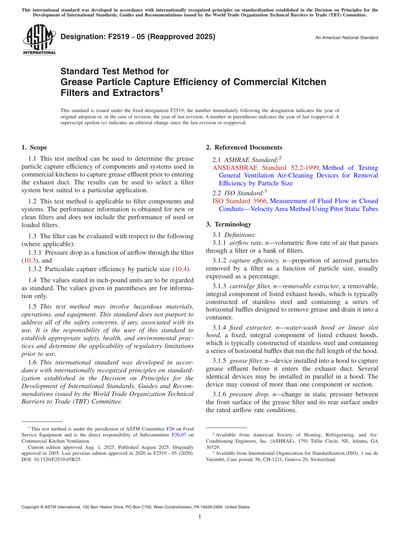 Standards PDF Cover Page