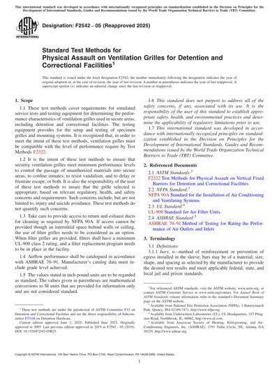 Standards PDF Cover Page