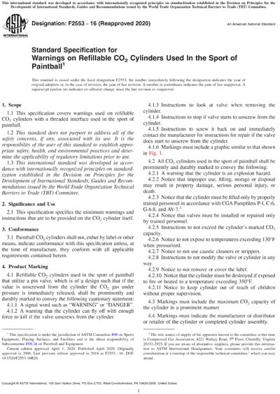 Standards PDF Cover Page