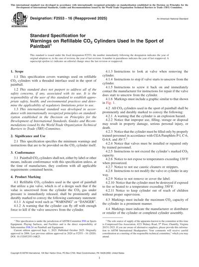 Standards PDF Cover Page