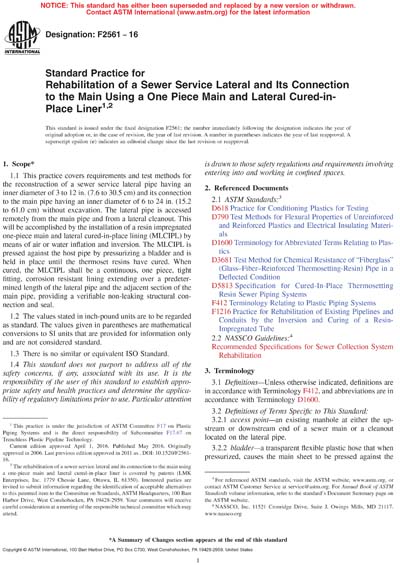 Standards PDF Cover Page