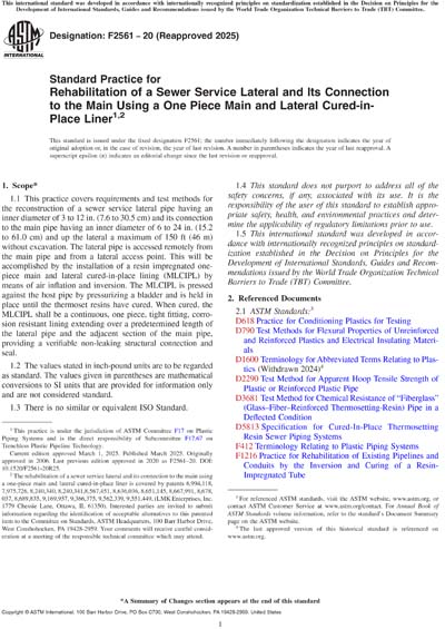 Standards PDF Cover Page