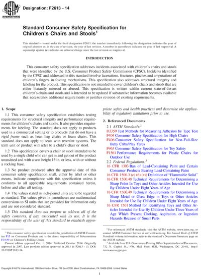 Standards PDF Cover Page