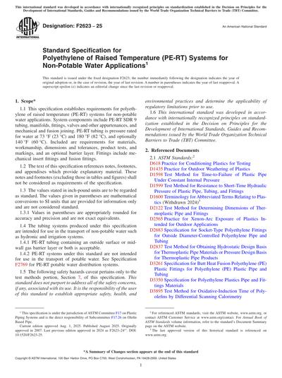Standards PDF Cover Page