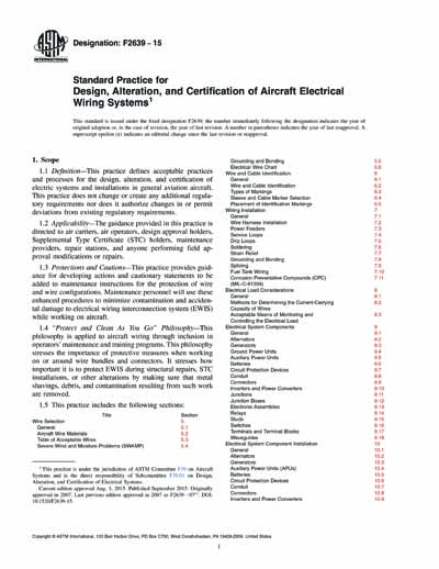 Standards PDF Cover Page