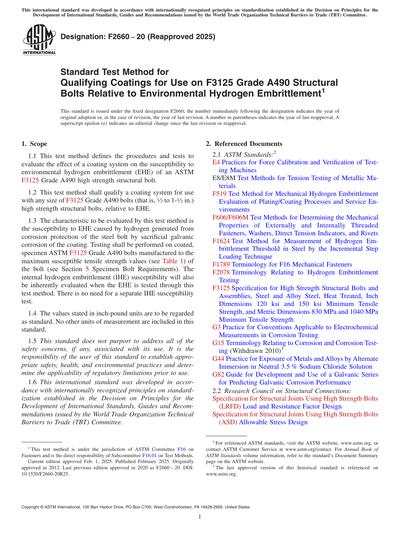 Standards PDF Cover Page