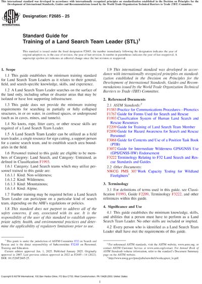 Standards PDF Cover Page
