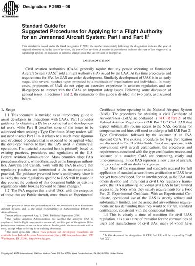 ASTM F2690-08 - Standard Guide for Suggested Procedures for Applying ...