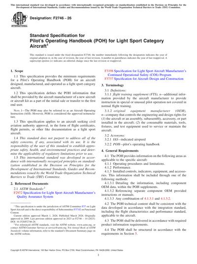 Standards PDF Cover Page