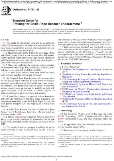 Standards PDF Cover Page