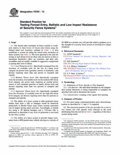 Standards PDF Cover Page