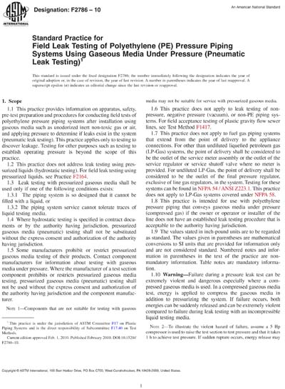 Standards PDF Cover Page