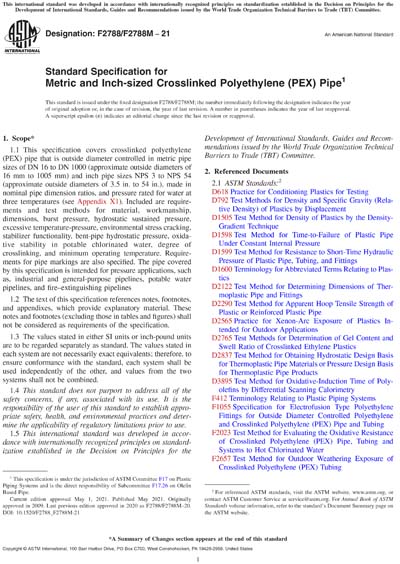 Standards PDF Cover Page