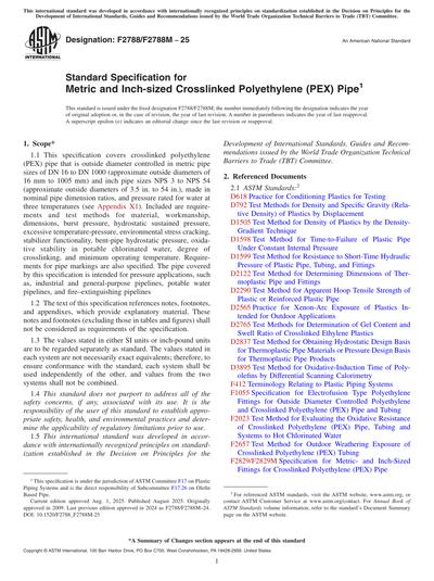 Standards PDF Cover Page