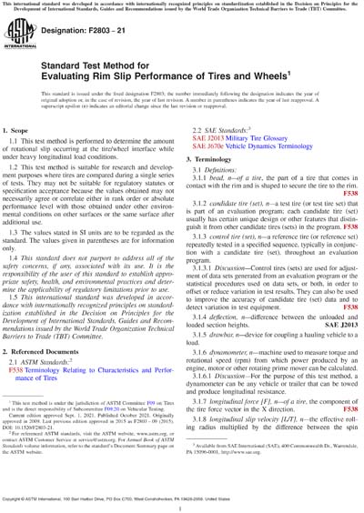 Standards PDF Cover Page