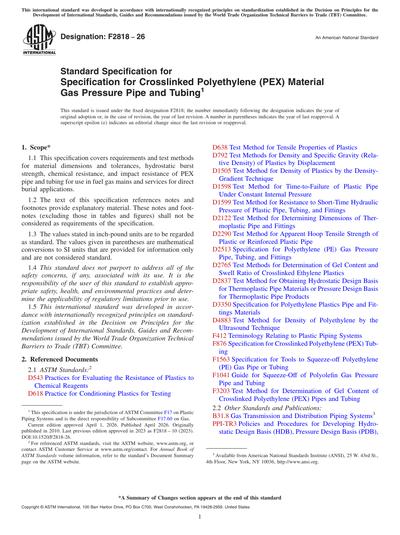 Standards PDF Cover Page