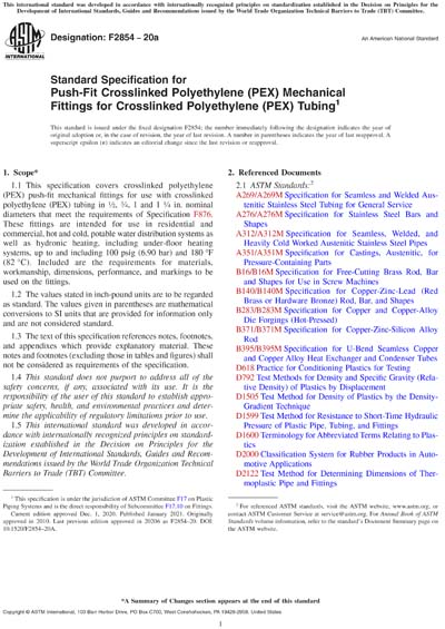 Standards PDF Cover Page