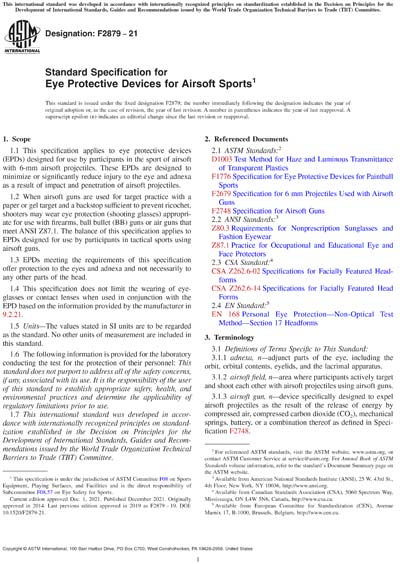 Standards PDF Cover Page