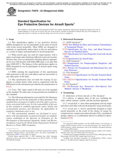 Standards PDF Cover Page