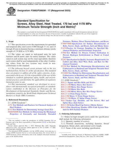 Standards PDF Cover Page