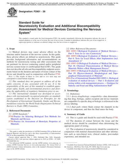 Standards PDF Cover Page