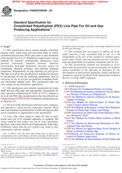 Standards PDF Cover Page
